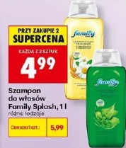 Szampon do włosów Family Splash 1 l