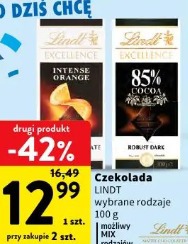 Czekolada LINDT wybrane rodzaje