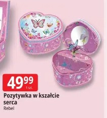Pozytywka w kształcie serca Rebel