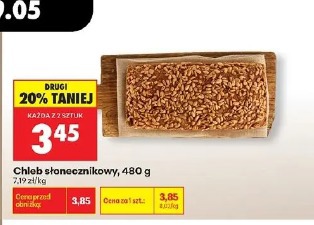 Chleb słonecznikowy, 480 g
