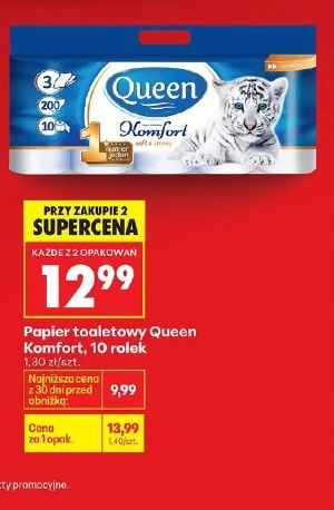 Papier toaletowy Queen Komfort