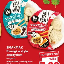 Smakmak Pierogi w stylu azjatyckim mięsne, wieprzowo-warzywne