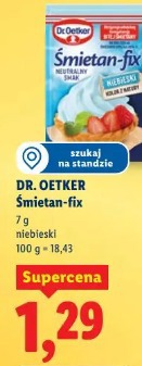 Dr. Oetker Śmietan-fix