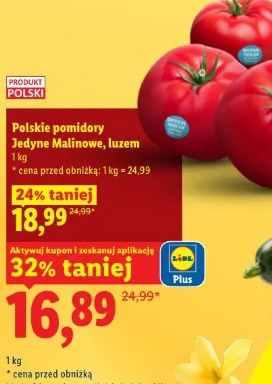 Polskie pomidory Jedyne Malinowe