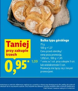 Bułka typu górskiego