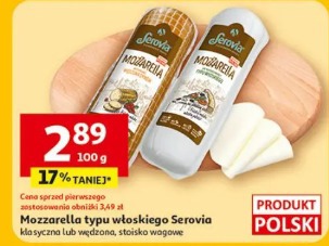 Mozzarella typu wloskiego Serovia