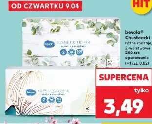 Bevola Chusteczki kosmetyczne