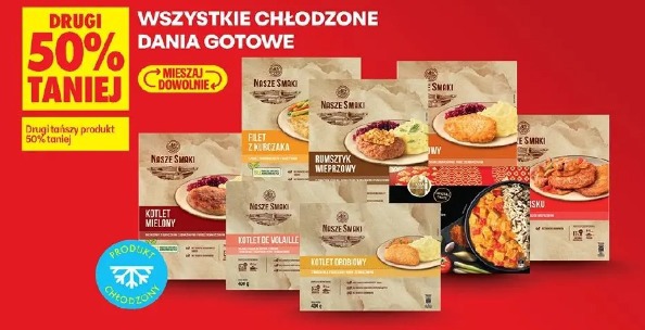 Wszystkie chłodzone dania gotowe