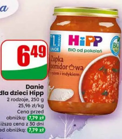 Danie dla dzieci Hipp