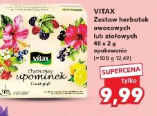 Vitax zestaw herbatek owocowych lub ziołowych