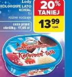 Lody Kolorowe lato Koral