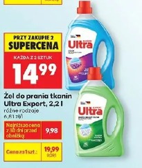 Żel do prania tkanin Ultra Export, 2,2 l