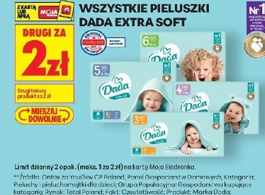 Wszystkie pieluszki Dada Extra Soft