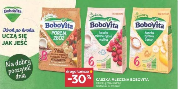 Kaszka mleczna Bobovita