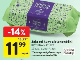 Jaja od kury zielononóżki Kotlina Natury