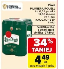 Piwo Pilsner Urquell