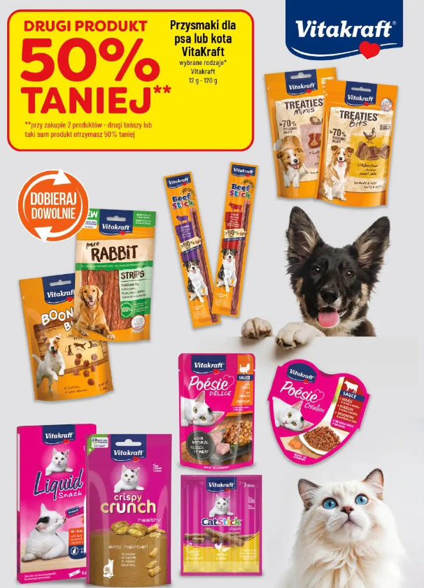 Przysmaki dla psa lub kota Vitakraft