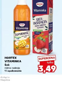 Hortex Anty-Oksydacja Sok różne rodzaje