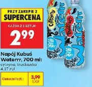 Napój Kubuś Waterrr cytryna, truskawka