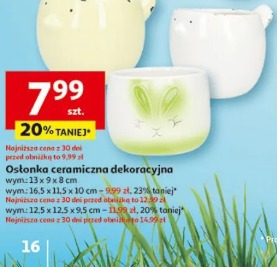 Osłonka ceramiczna dekoracyjna