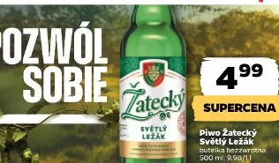 Piwo Žatecký Světlý Ležák