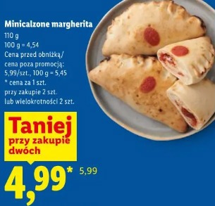 Minicalzone margherita