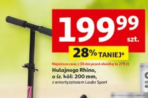 Hulajnoga Rhino, o śr. kół: 200 mm, z amortyzatorem Laubr Sport