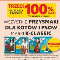Wszystkie przysmaki dla kotów i psów marki K-Classic