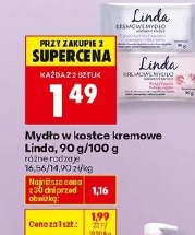 Linda mydło w kostce kremowe