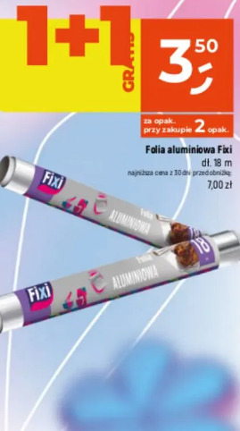 Folia aluminiowa Fixi