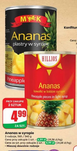Ananas w syropie