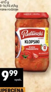 Danie gotowe Pudliszki Klopsiki