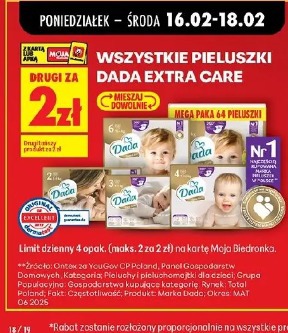 Wszystkie pieluszki Dada Extra Care