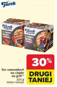 Ser camembert na ciepło na grill TUREK
