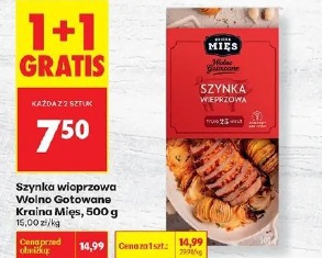 Szynka wieprzowa Wolno Gotowane Kraina Mięs