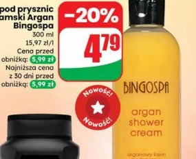 Krem pod prysznic damski Argan Bingospa