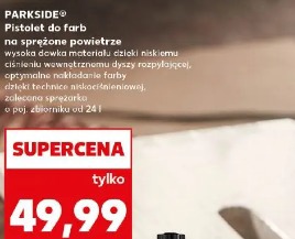 Parkside Pistolet do farb na sprężone powietrze