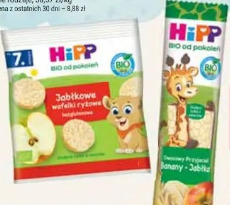 Batonik, wafelki, chrupki Hipp