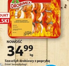 Szaszłyk drobiowy z papryką Drobimex
