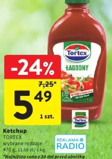 Ketchup łagodny Tortex