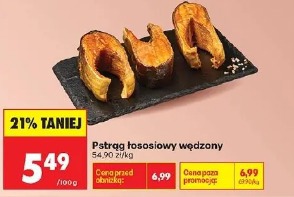 Pstrąg łososiowy wędzony