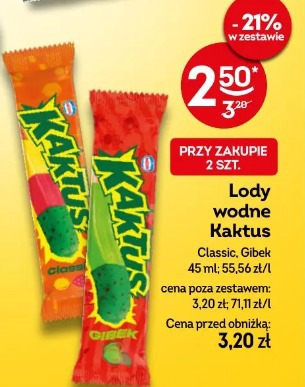 Lody wodne Kaktus