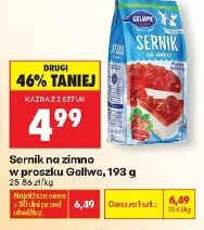 Sernik na zimno w proszku Gellwe