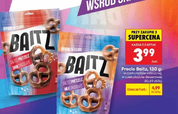 Precle Baitz w czekoladzie mlecznej