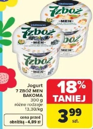 Jogurt 7 zbóż MEN BAKOMA