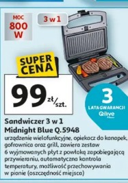 Sandwicher 3 w 1 Midnight Blue Q.5948 Qilive
