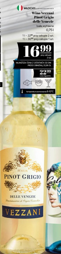 Wino Vezzani Pinot Grigio delle Venezie