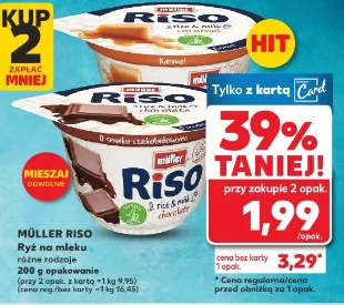 Müller Riso Ryż na mleku różne rodzaje