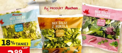 Mix sałat Auchan