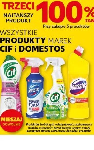 Wszystkie produkty marek Cif i Domestos